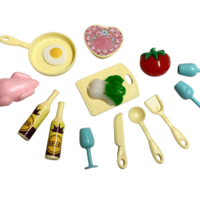 50pcs. Miniature Fashion Doll Food/Utensil Set - Thumbnail 4