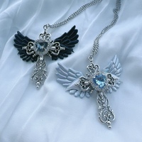 Angel core y2k necklace - Thumbnail 2