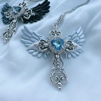 Angel core y2k necklace - Thumbnail 3