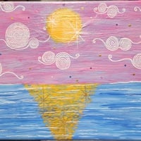 'Liquid Sunlight' painting - Thumbnail 1