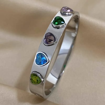 Whatsupchic big love silver bracelet 