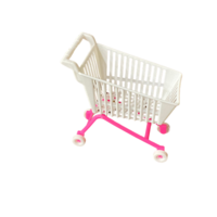 Miniature Grocery Cart for Fashion Dolls - Thumbnail 1