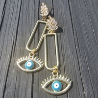 Glamor Eye Earrings  - Thumbnail 3