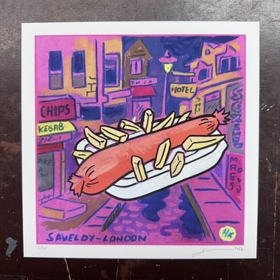 London saveloy hot dog  - Thumbnail 1