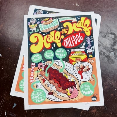 Sunbury 1/2 and 1/2 dog