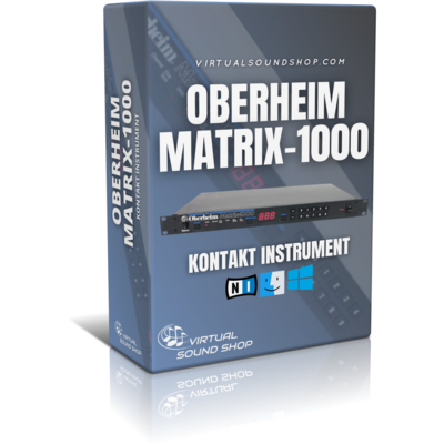 Oberheim matrix 1000 kontakt library virtual instrument nki vst software