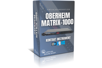 Oberheim Matrix 1000 Kontakt Library Virtual Instrument Nki Vst Software