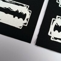 Razor Blades Goth Punk Sew-on Patch Sets - Thumbnail 2
