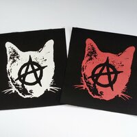 Anarchy Kitty Punk Sew-on Patches - Thumbnail 3