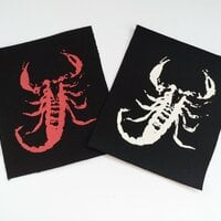 Scorpion Punk Sew-on Patches  - Thumbnail 3