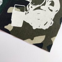 Gas Mask Cyberpunk Sew-on Patches (Red & Camouflage version) - Thumbnail 6