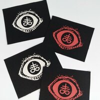 Satanic LaVeyan Eye Metal Punk Sew-on Patches - Thumbnail 3