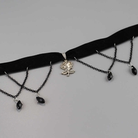 Goth rose princess choker - Thumbnail 2