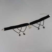 Goth rose princess choker - Thumbnail 3