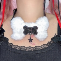 Fluffy Kitty y2k choker - Thumbnail 4