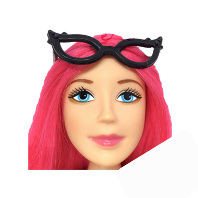 10pcs. masque glasses for fashion dolls