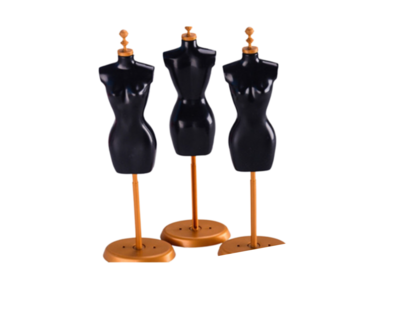 Black Mannequin for Fashion Dolls