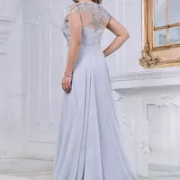 Grey Mother Of Bride /Groom Dresses Beading Crystals Weddings Mother of the Groom Gown - Thumbnail 2