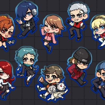 Persona 3 charms