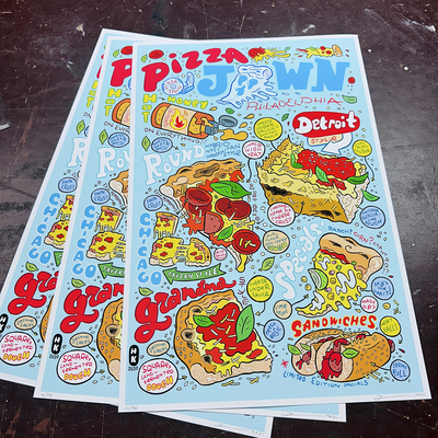 Pizza jawn poster
