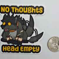 Head Empty Sticker - Thumbnail 2