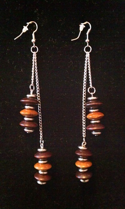 Mahogany Muti Drop w/ chain