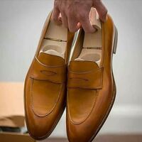 Men's Handmade leather shoes, tassel shoes, formal shoes, party shoes - Thumbnail 4
