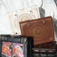 Trendy Vintage Kawaii Stars Top-Handle Bags - Thumbnail 5