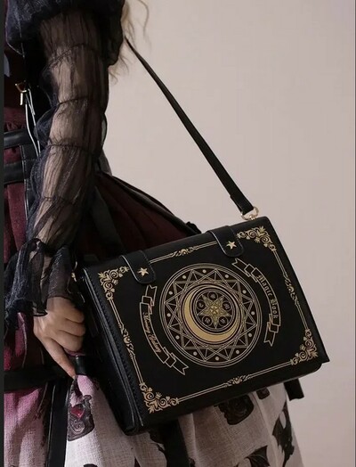 Trendy Vintage Kawaii Stars Top-Handle Bags