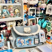 Aesthetic Multi Functional Cute Corduroy Ita Bag For Women - Thumbnail 5