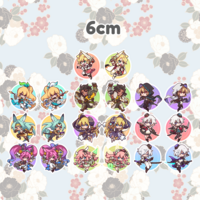 Dragalia/Octopath Stickers - Thumbnail 1
