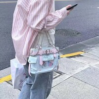   Fairycore Aesthetic Harajuku Denim Handbag  - Thumbnail 3