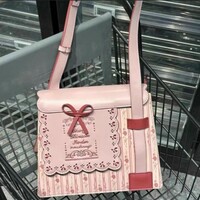 Japanese Style JK Kawaii Pink Shoulder Bag - Thumbnail 2