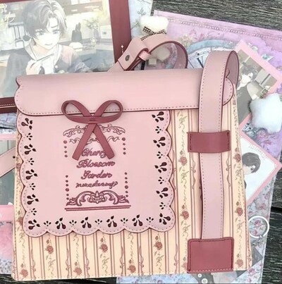 Japanese Style JK Kawaii Pink Shoulder Bag