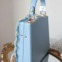 Japanese Cute Style Cosplay Sweet Candy Macaron Leather Handbag - Thumbnail 4