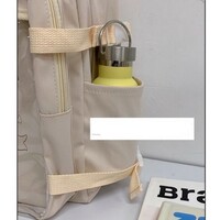 Japanese Cute Preppy Style Canvas Transparent Backpack - Thumbnail 3