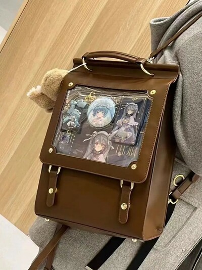  Retro College Vintage Style Large Capacity Backpack