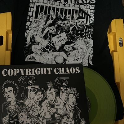 Copyright chaos lp and shirt bundle