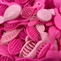 10pcs. All Pink Brushes for Fashion Dolls - Thumbnail 1