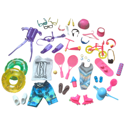 Summer Swim Set for Fashion Dolls