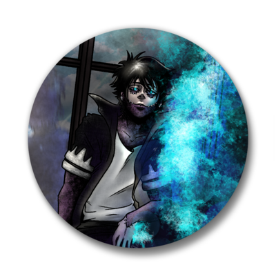 Hellfire Dabi Pinback Buttons