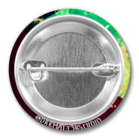 Dark Matter Studio Logo Pinback Buttons - Thumbnail 2