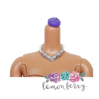 20pcs. Silver Fashion Doll Necklaces - Thumbnail 1