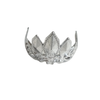 10pcs. silver diamond crowns for fashion dolls