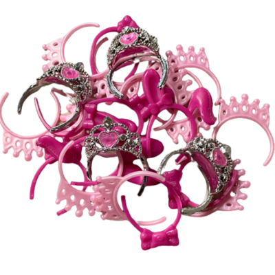 30pcs. mix lot crown headbands for fashion dolls