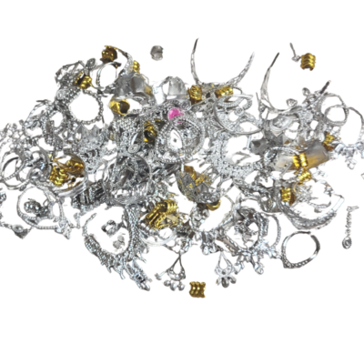 100pcs. of gold and silver jewelry-for fashion dolls