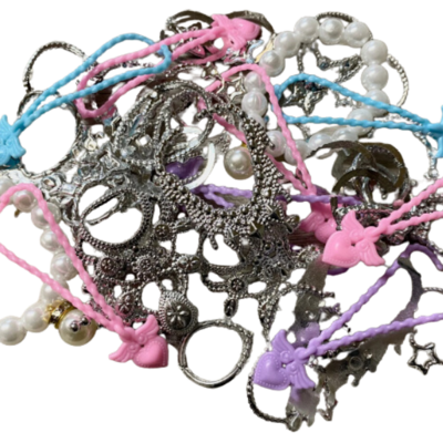 30pcs. of Mix of Colorful Jewelry-for fashion dolls