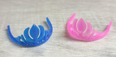 10pcs. Blue and Pink Fashion Doll Crowns~for 11.5" Fashion Dolls