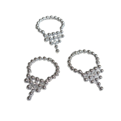 10pcs. beaded designer necklaces for fashion dolls