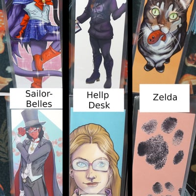 Mystery bookmarks